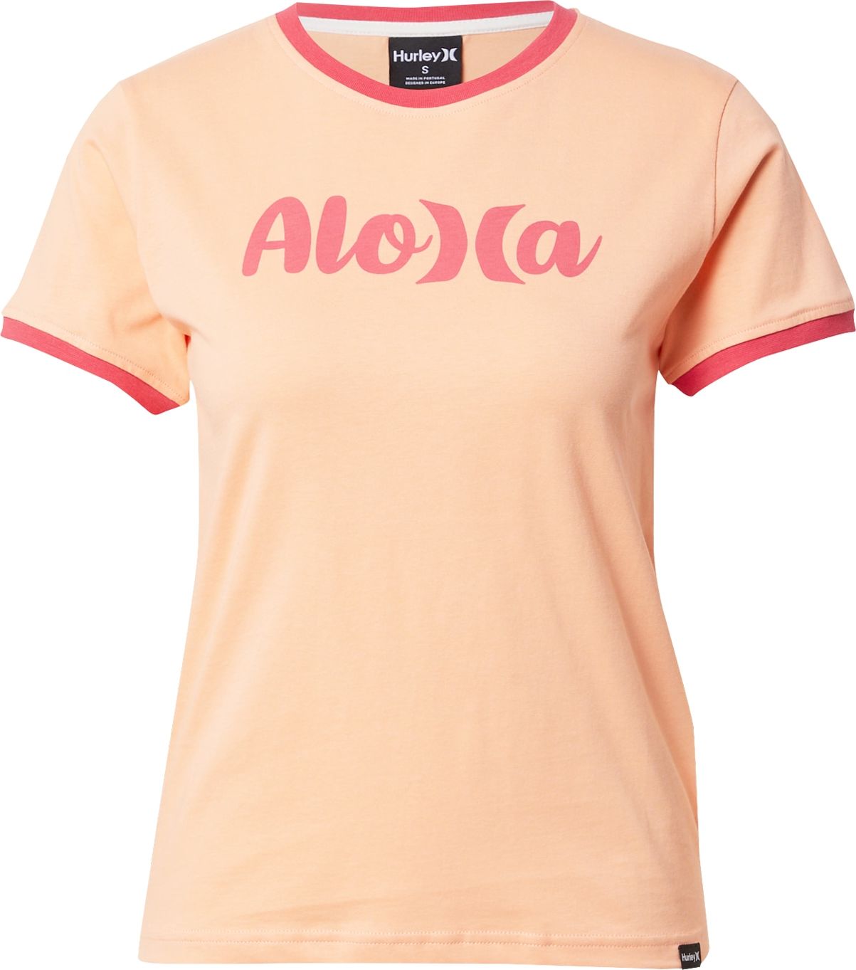 Funkční tričko hurley oranžová / červená