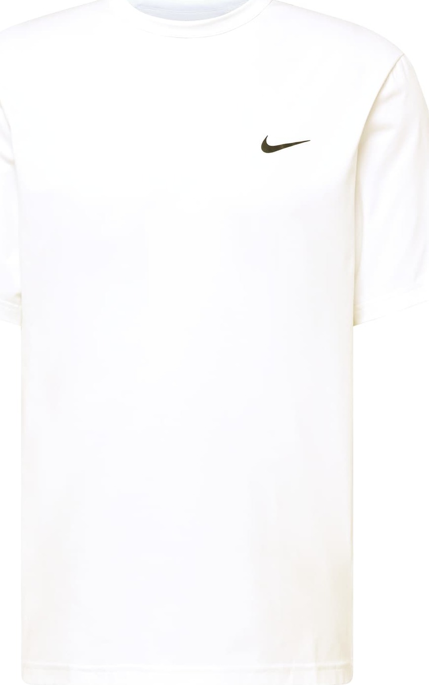 Funkční tričko 'HYVERSE' Nike černá / bílá
