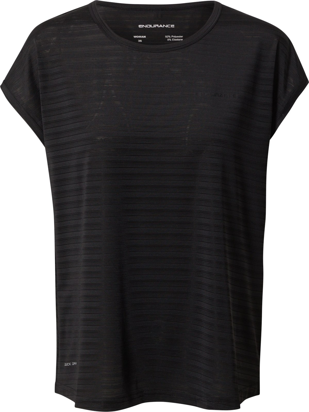 Funkční tričko 'Limko' ENDURANCE černý melír