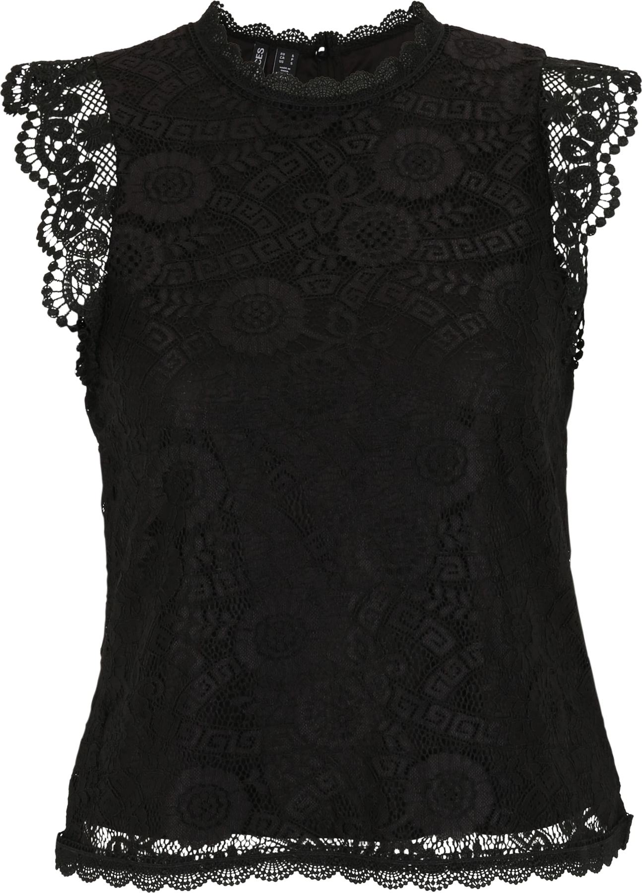 Halenka Pieces Petite černá