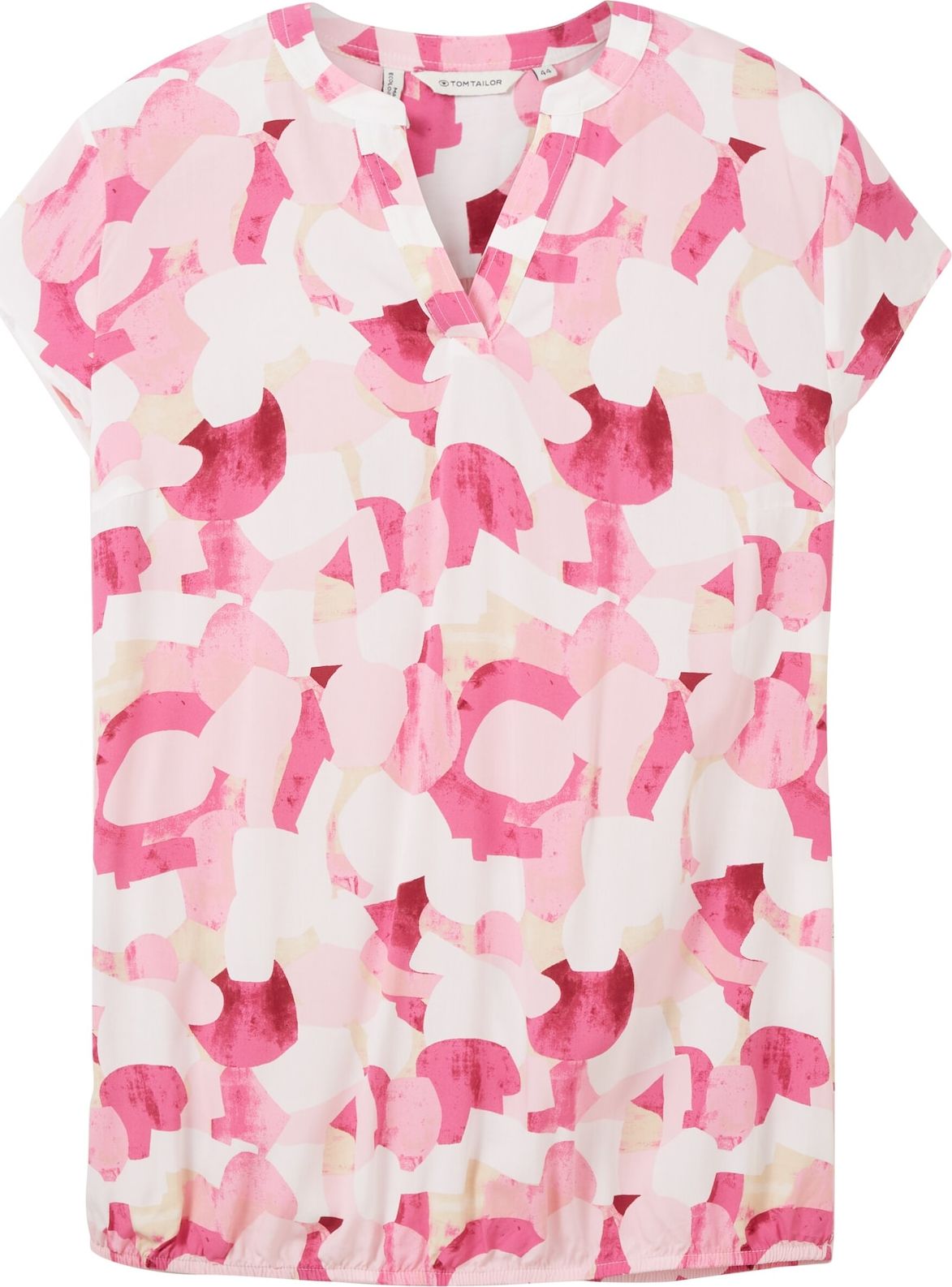 Halenka Tom Tailor Women + béžová / pink / bílá