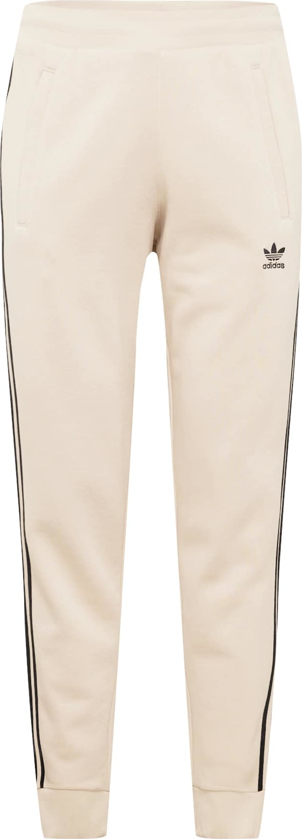 Kalhoty 'Adicolor Classics' adidas Originals černá / barva bílé vlny