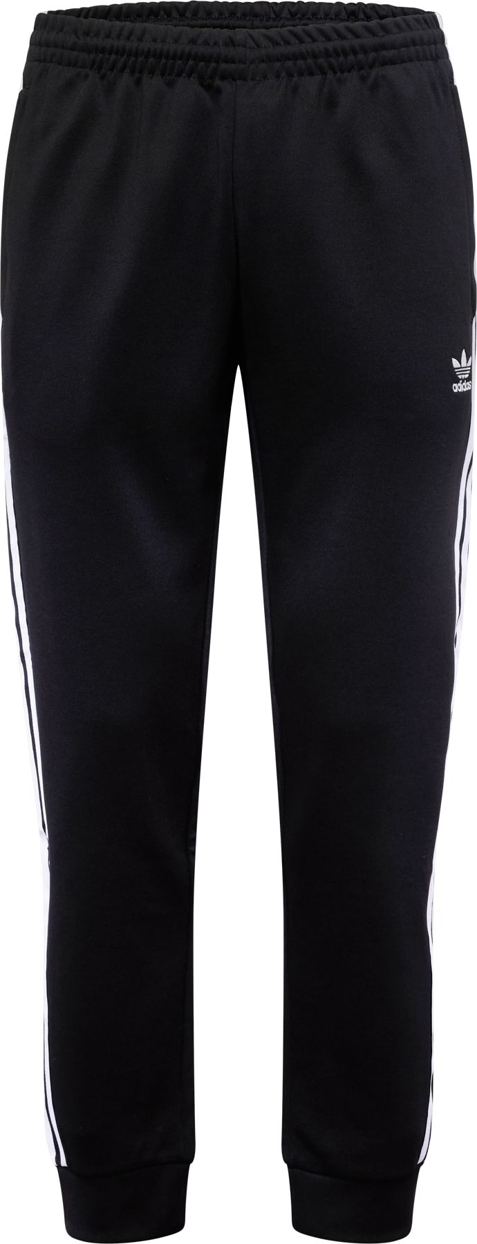 Kalhoty 'Adicolor Classics SST' adidas Originals černá / bílá