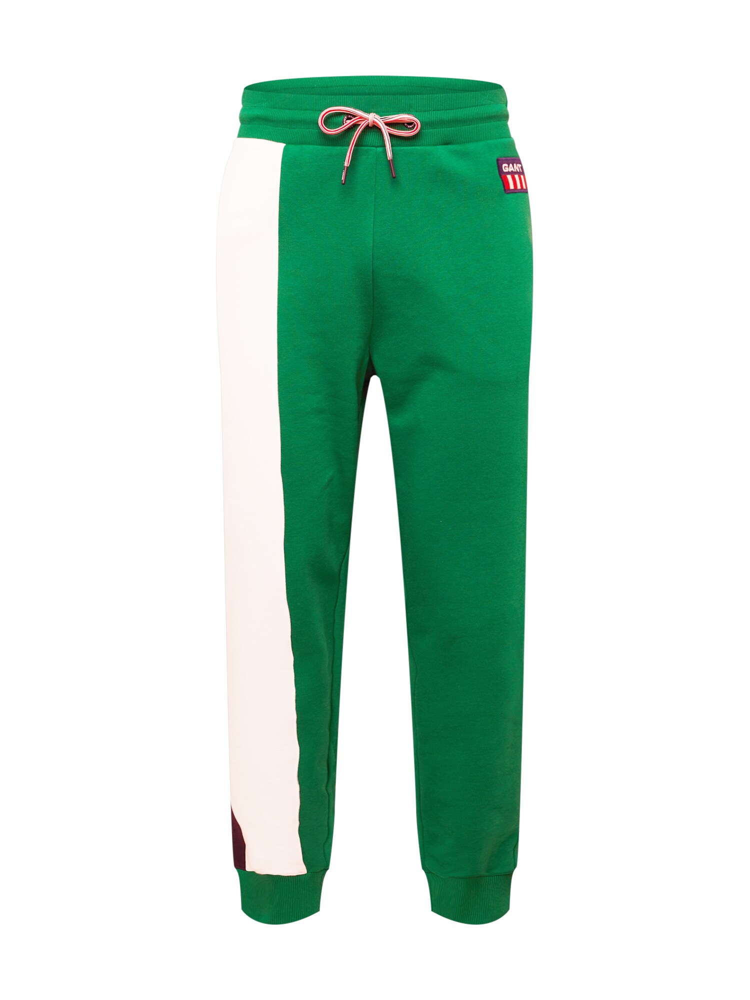 Kalhoty Gant námořnická modř / trávově zelená / bílá