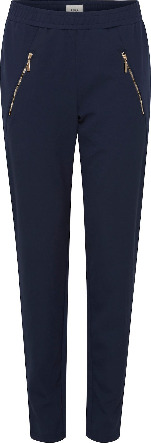 Kalhoty 'Kira' PULZ Jeans marine modrá