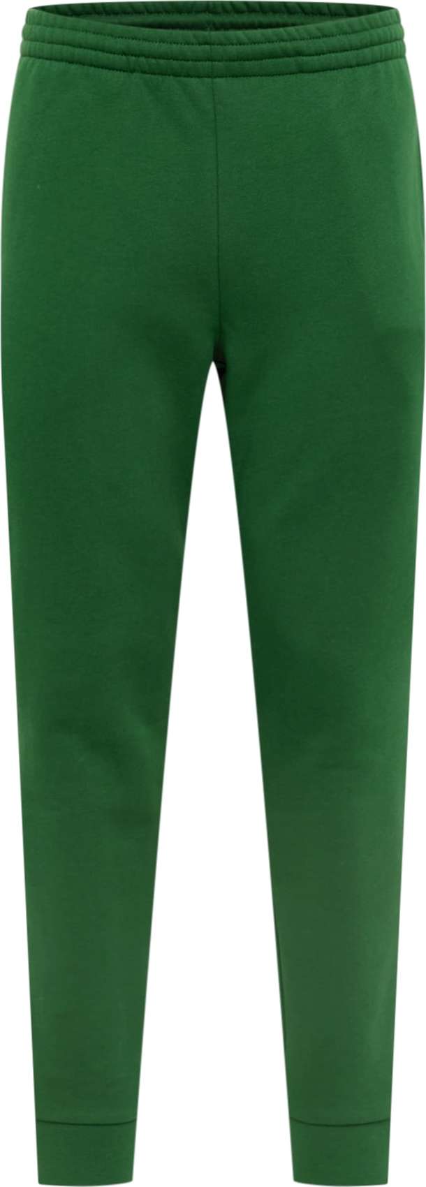 Kalhoty Lacoste tmavě zelená