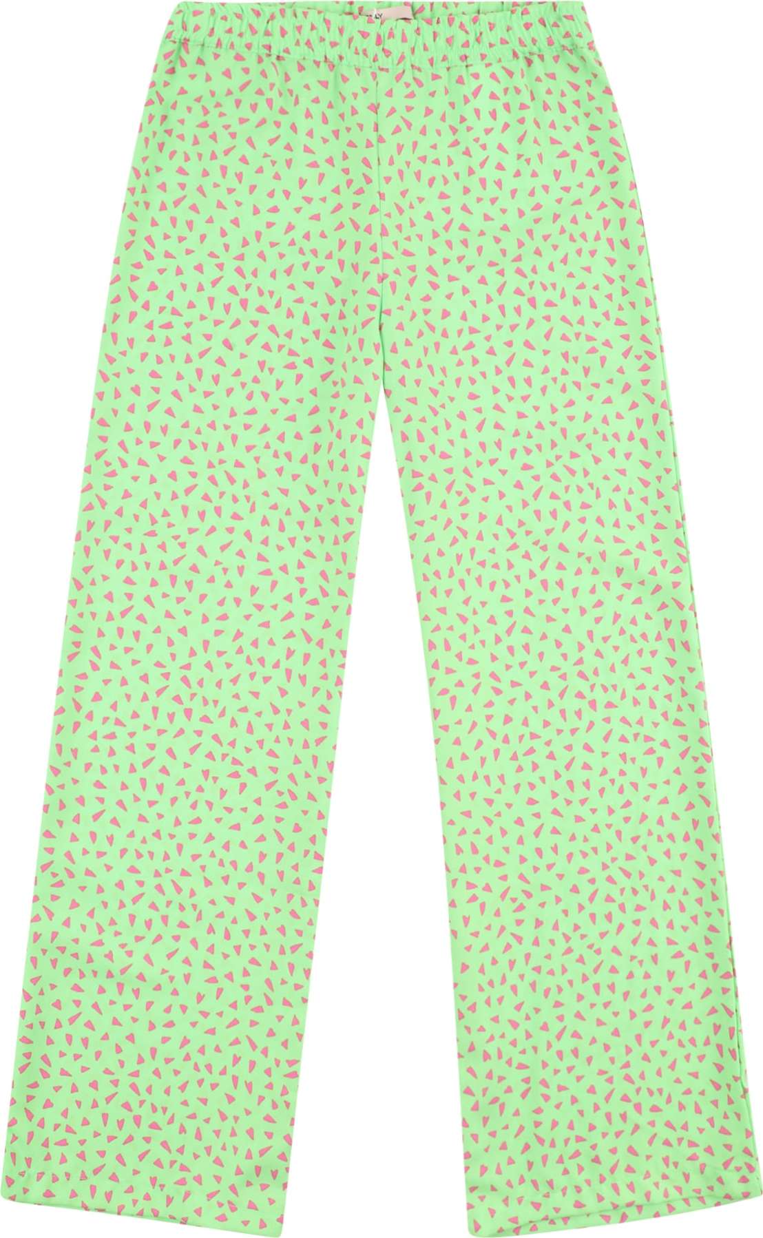 Kalhoty 'LINO' KIDS ONLY limetková / světle růžová