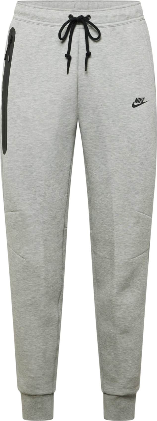 Kalhoty Nike Sportswear šedý melír / černá