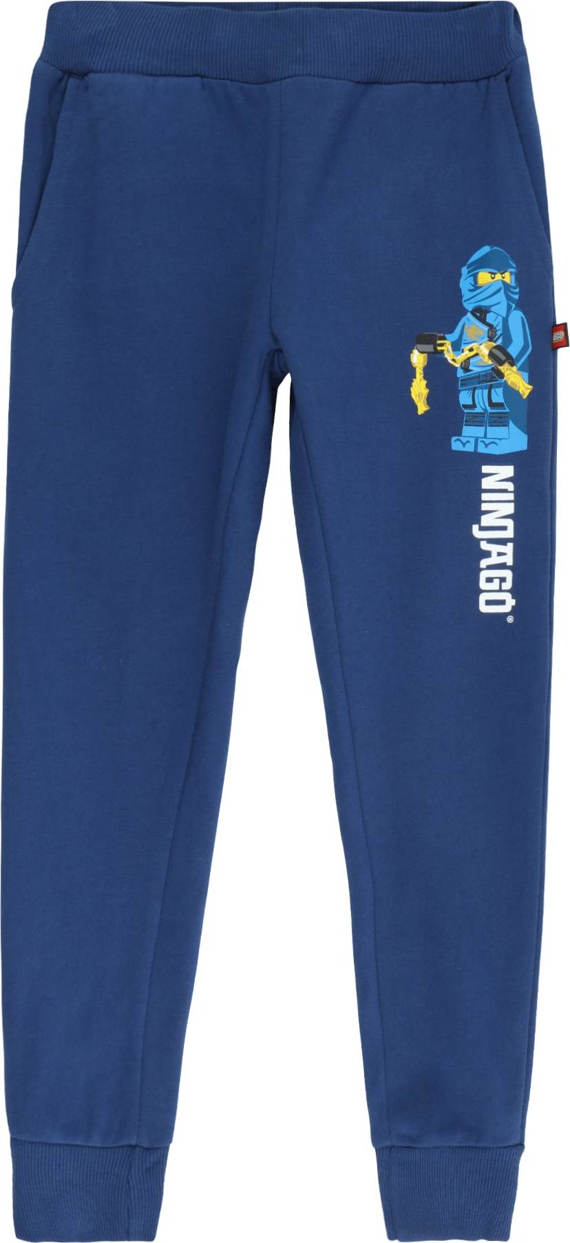 Kalhoty 'PARKER 705' LEGO® kidswear marine modrá / světlemodrá / žlutá / bílá