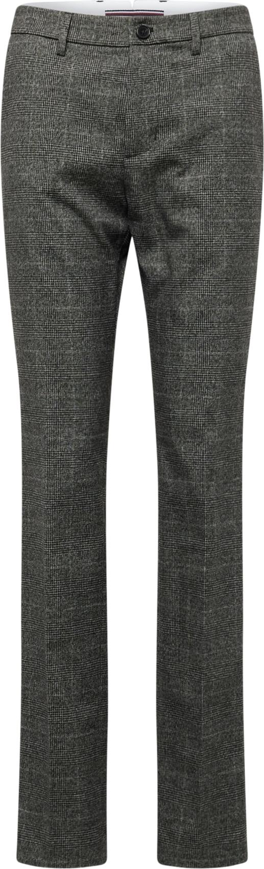 Kalhoty s puky 'Denton' Tommy Hilfiger šedý melír / černá