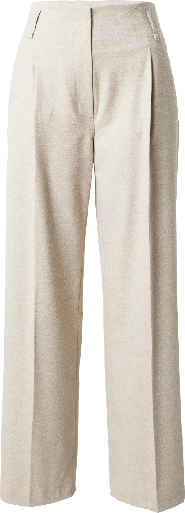 Kalhoty se sklady v pase Gerry Weber písková