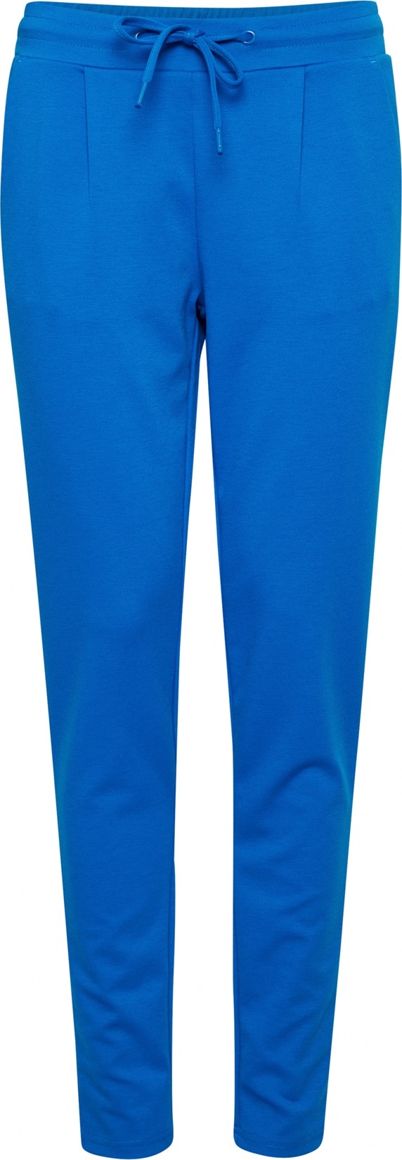 Kalhoty se sklady v pase 'KATE' Ichi modrá