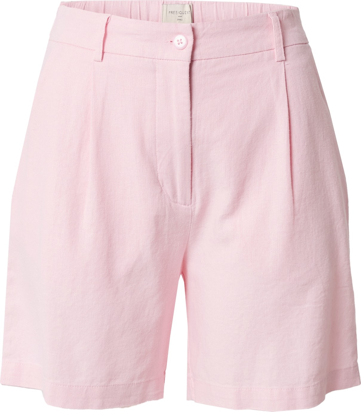 Kalhoty se sklady v pase 'LAVA' Freequent růžová