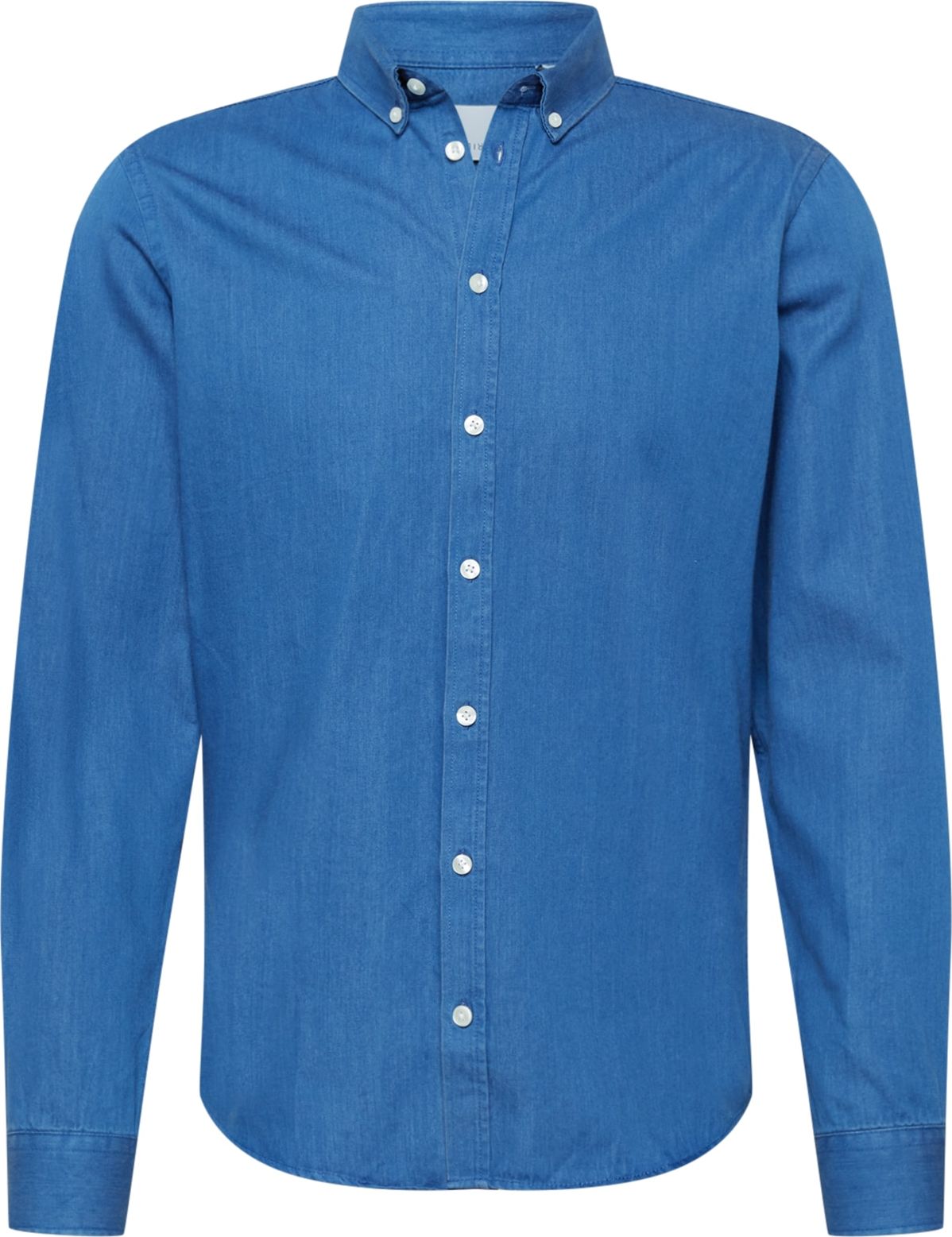 Košile 'Anton' casual friday modrá džínovina