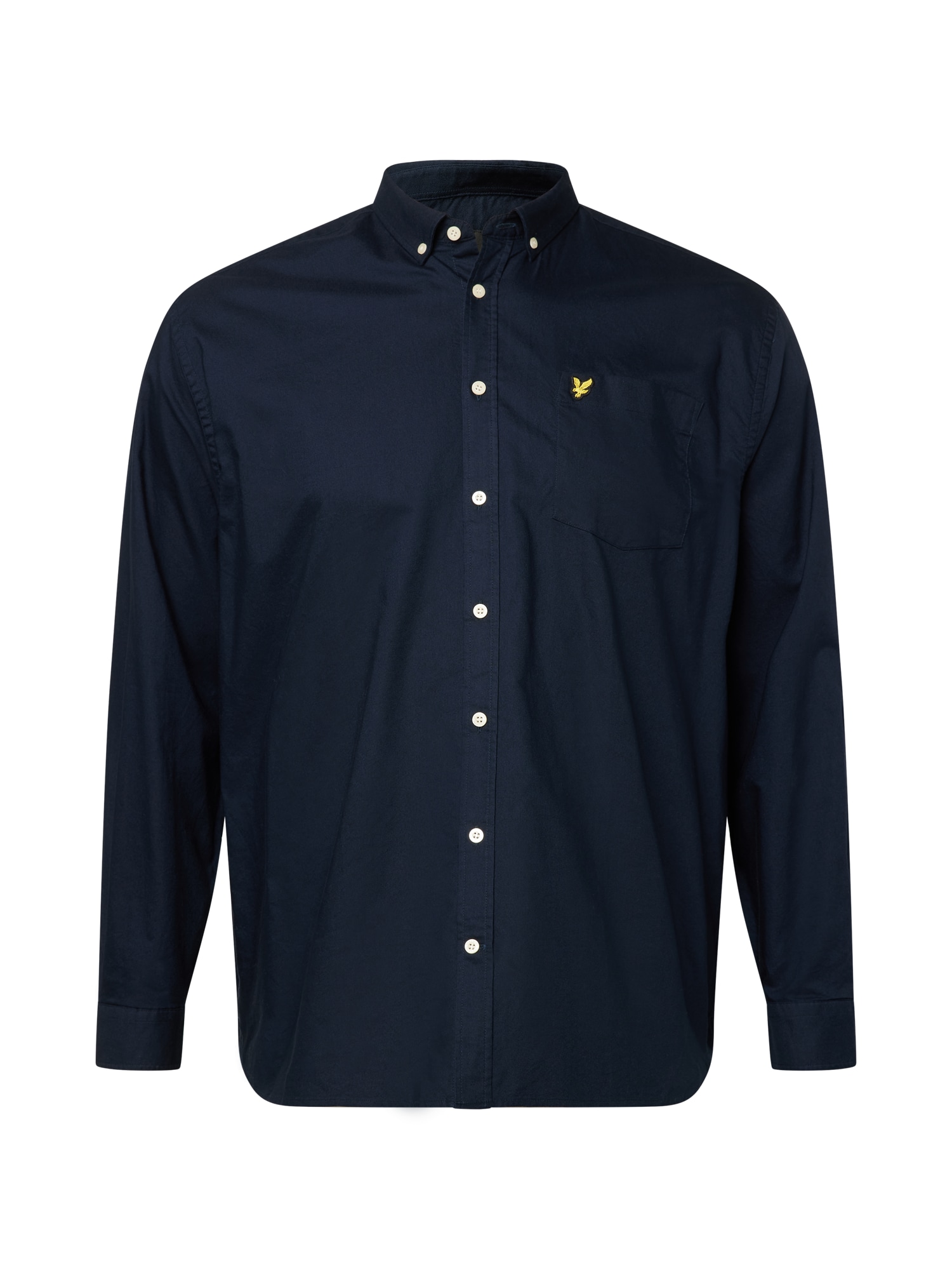 Košile Lyle & Scott Big&Tall námořnická modř / žlutá / černá