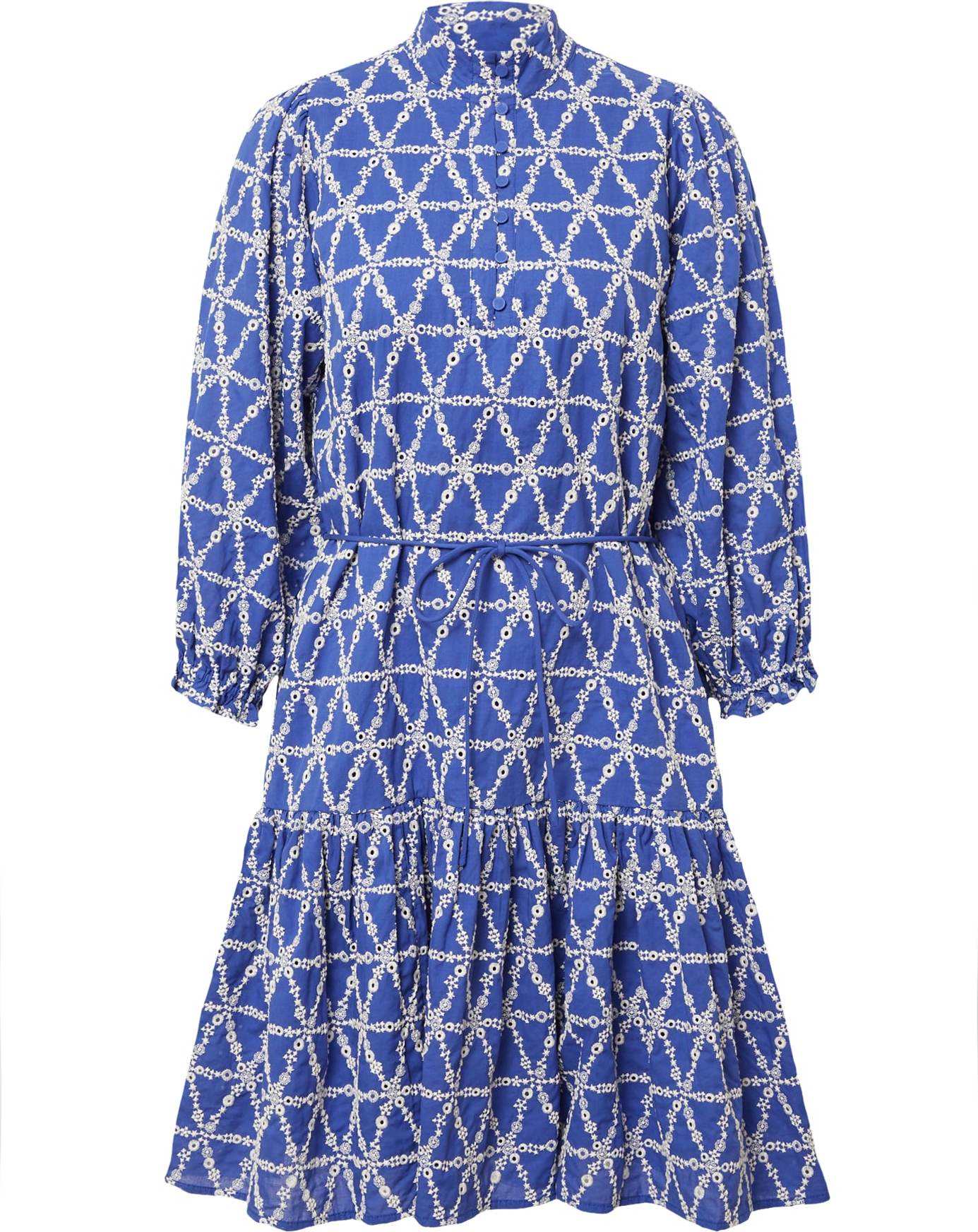 Košilové šaty 'Alyssa' Bruuns Bazaar tmavě modrá / bílá
