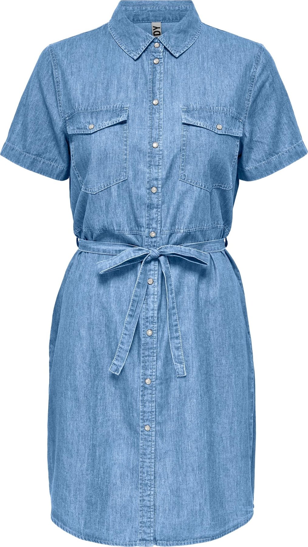 Košilové šaty 'BELLA' JDY modrá džínovina