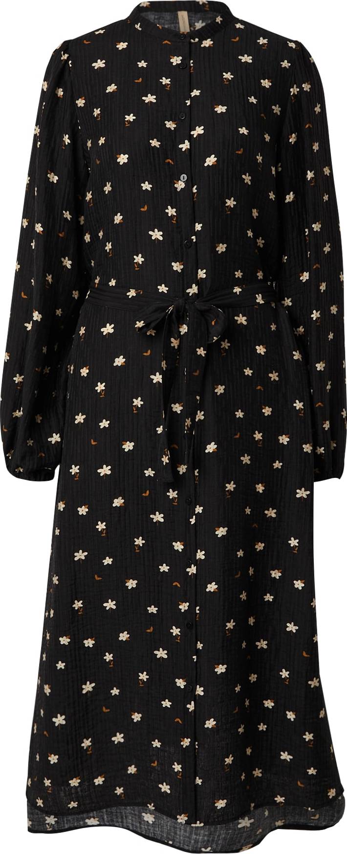 Košilové šaty 'SC-TAMA 2' Soyaconcept pueblo / černá / bílá