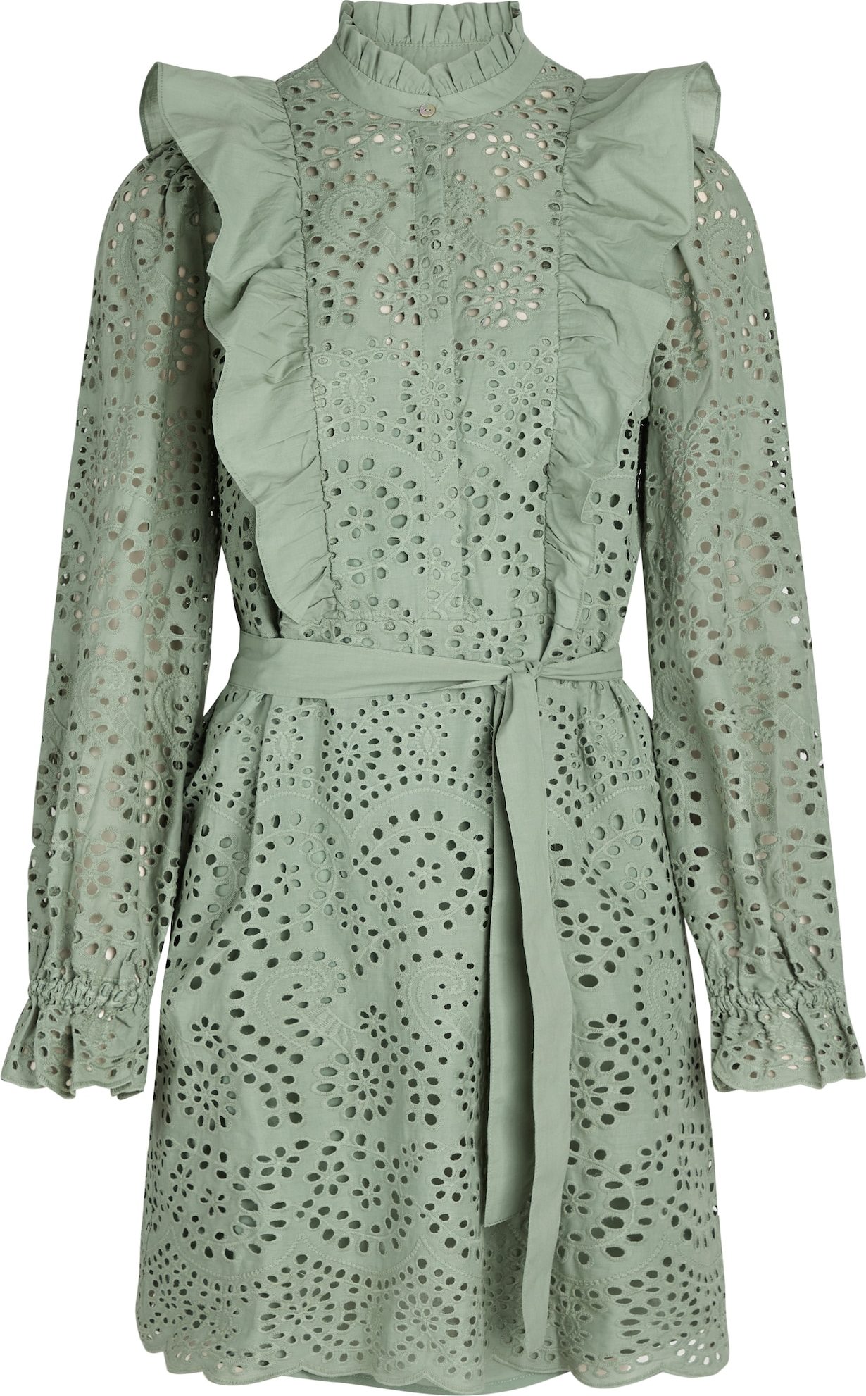 Košilové šaty 'Sienna Kandra' Bruuns Bazaar pastelově zelená