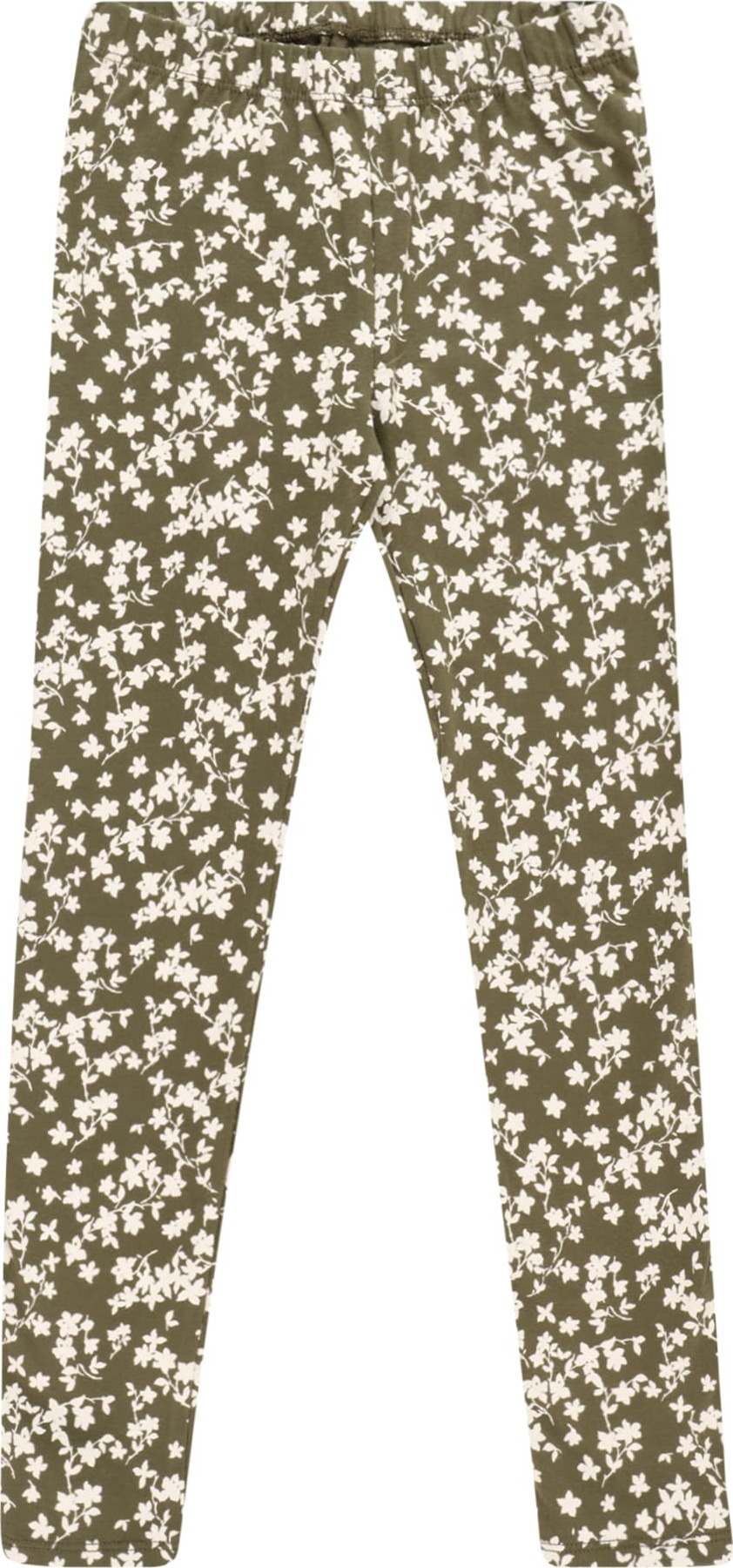 Legíny GAP krémová / olivová