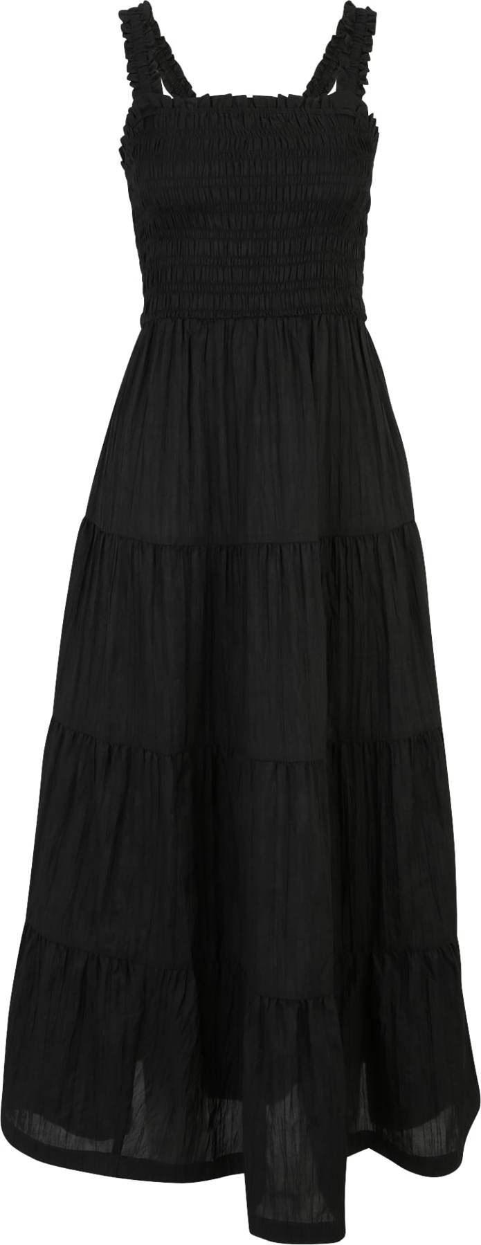 Letní šaty Gap Tall černá