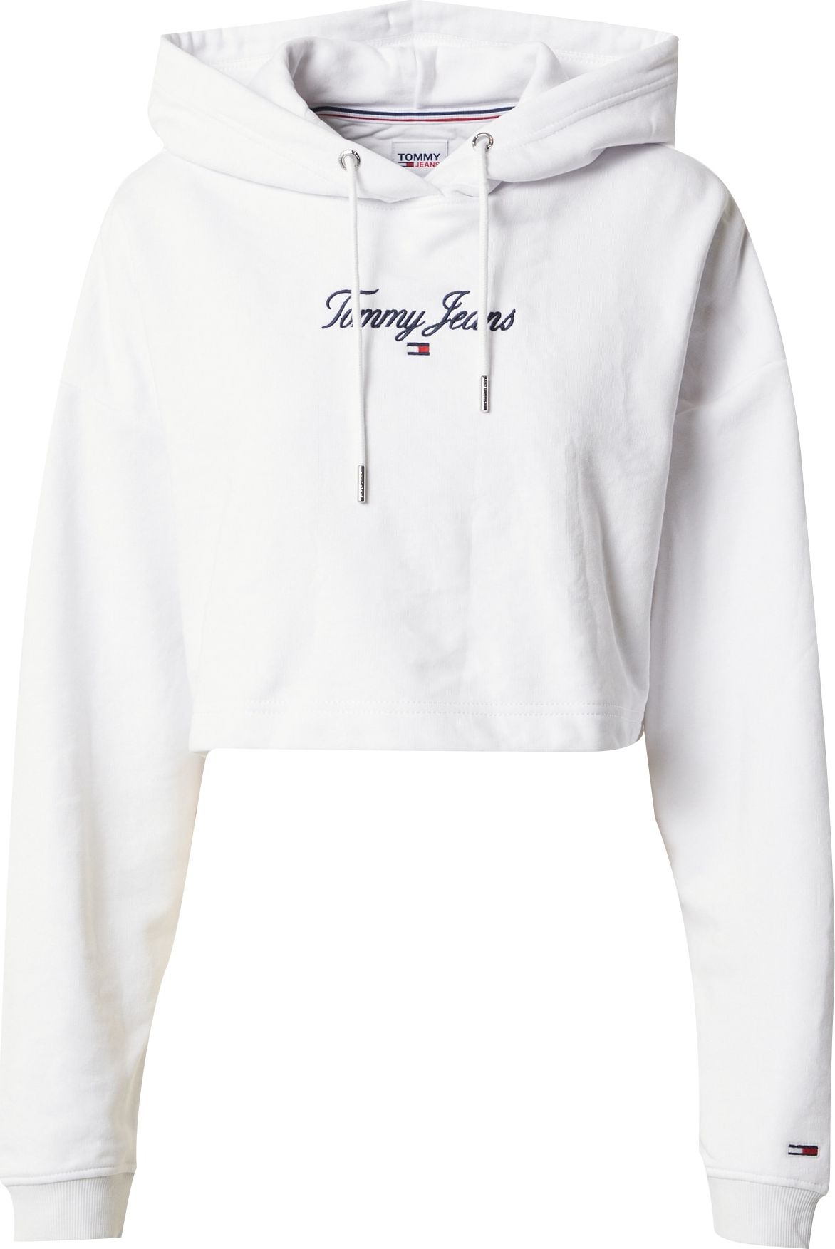 Mikina Tommy Jeans námořnická modř / červená / bílá