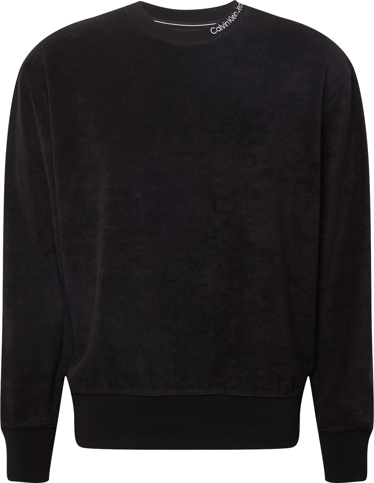 Mikina Calvin Klein Jeans černá / bílá