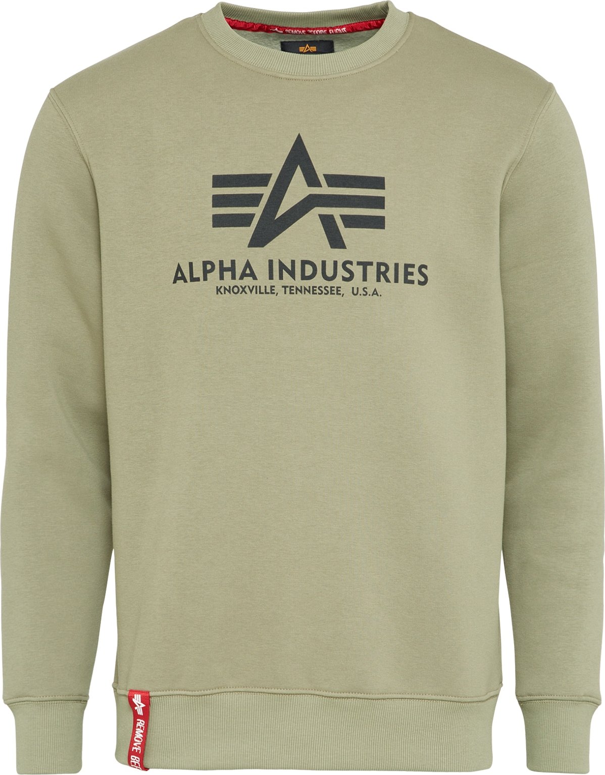 Mikina alpha industries barvy bláta / olivová