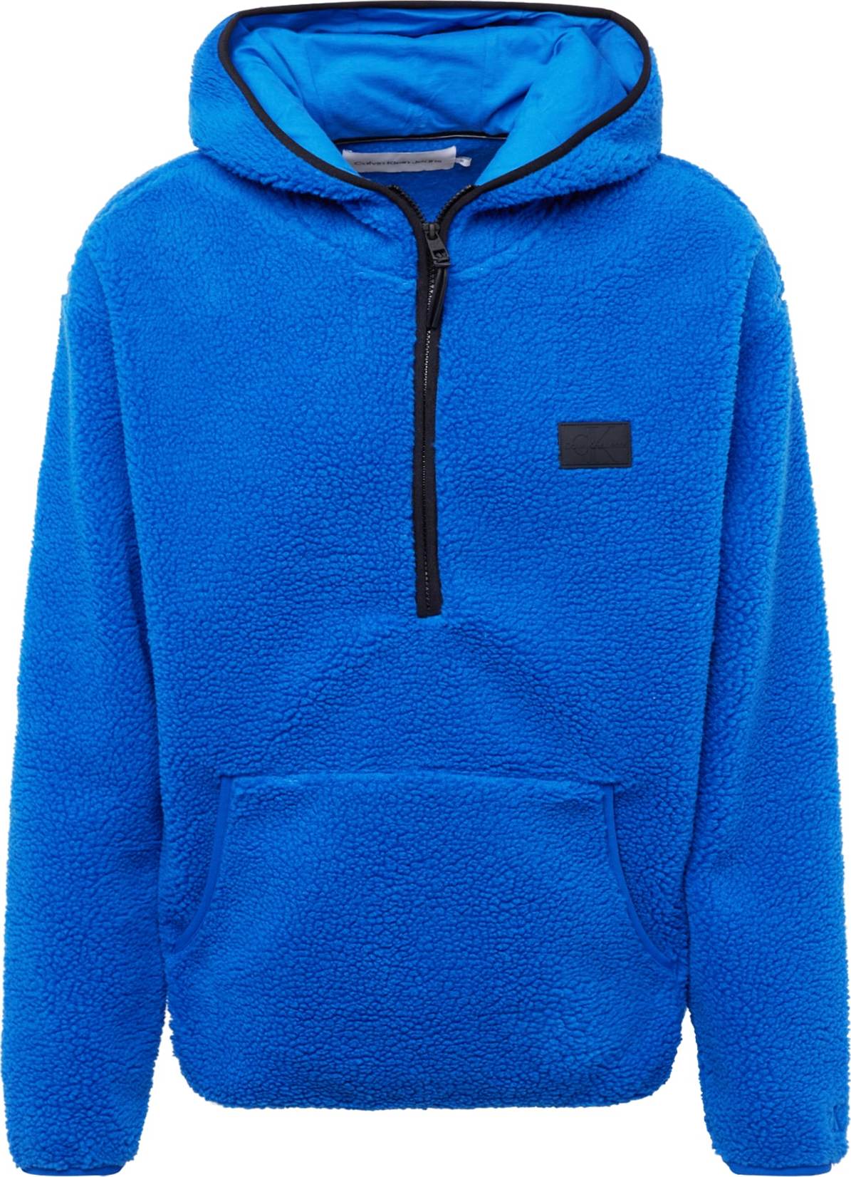 Mikina Calvin Klein Jeans královská modrá / černá