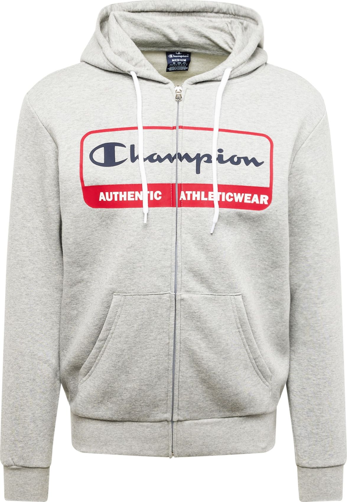 Mikina Champion Authentic Athletic Apparel námořnická modř / šedá / červená / bílá