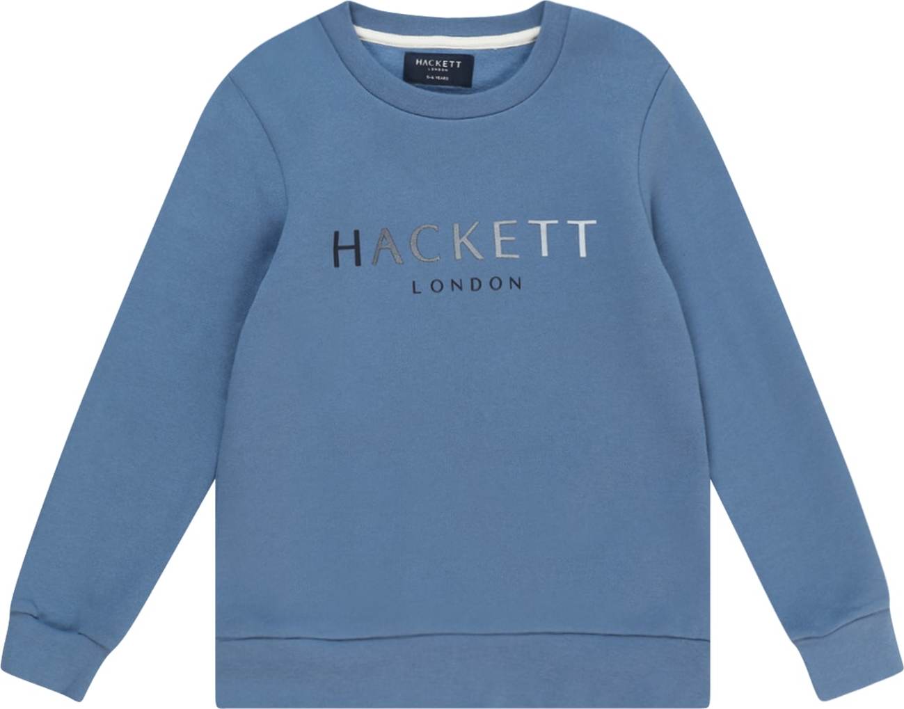 Mikina Hackett London chladná modrá / šedá