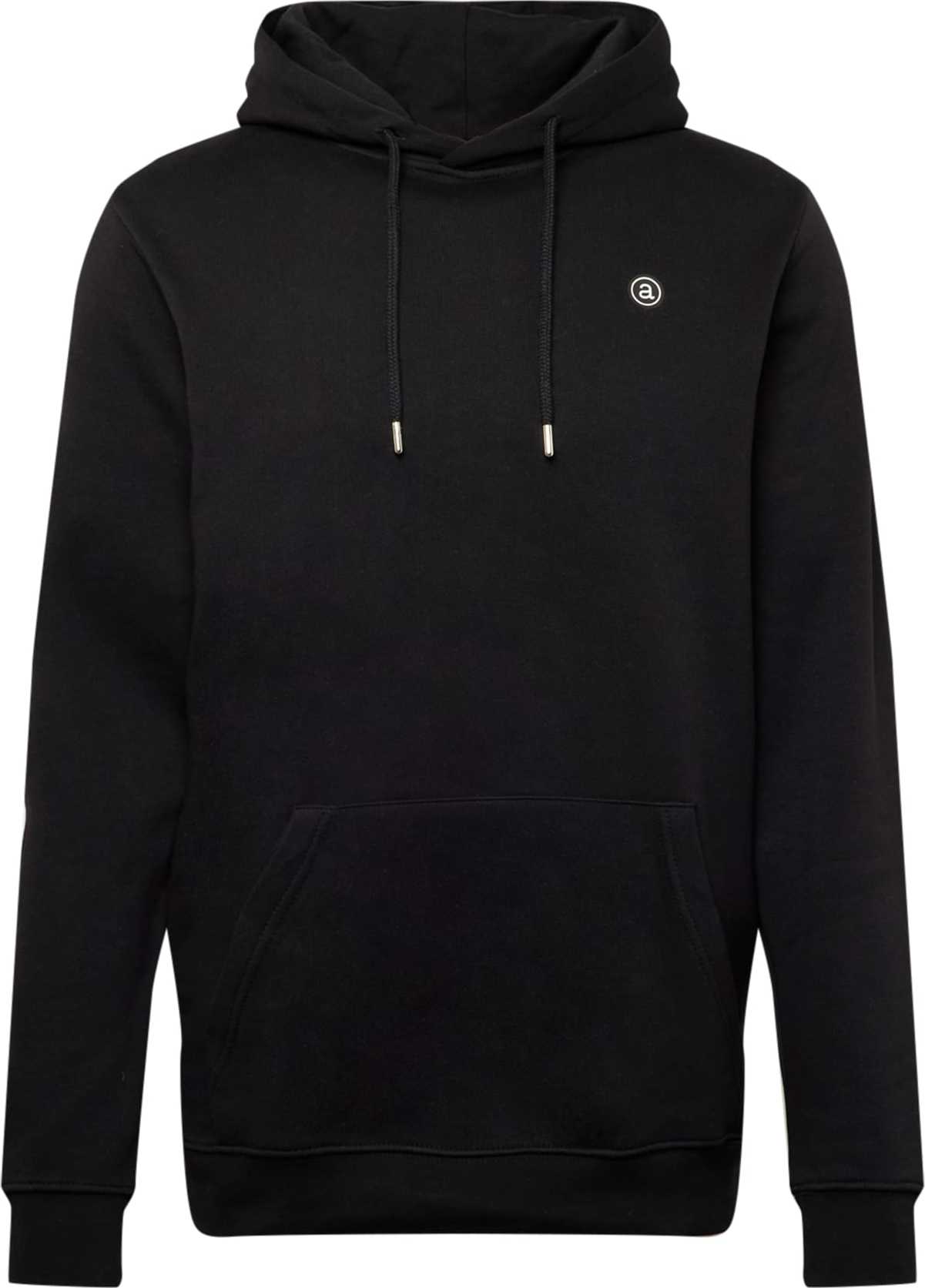 Mikina 'KNIGEL' anerkjendt černá / bílá