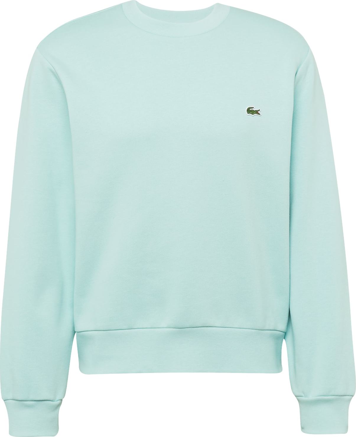 Mikina Lacoste zelená / mátová / červená / bílá