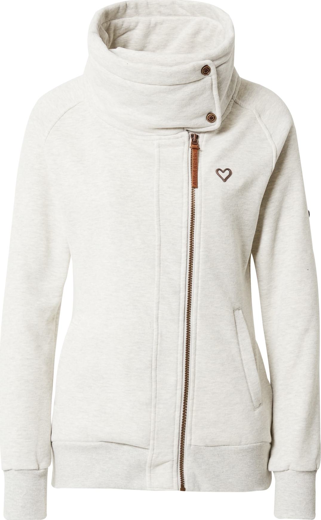 Mikina 'MerteAK' Alife and Kickin světle šedá