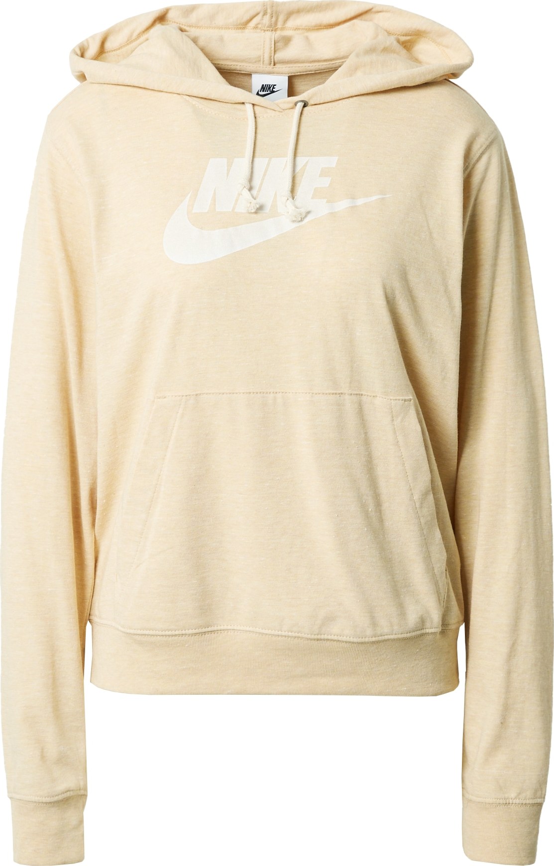 Mikina Nike Sportswear velbloudí / bílá