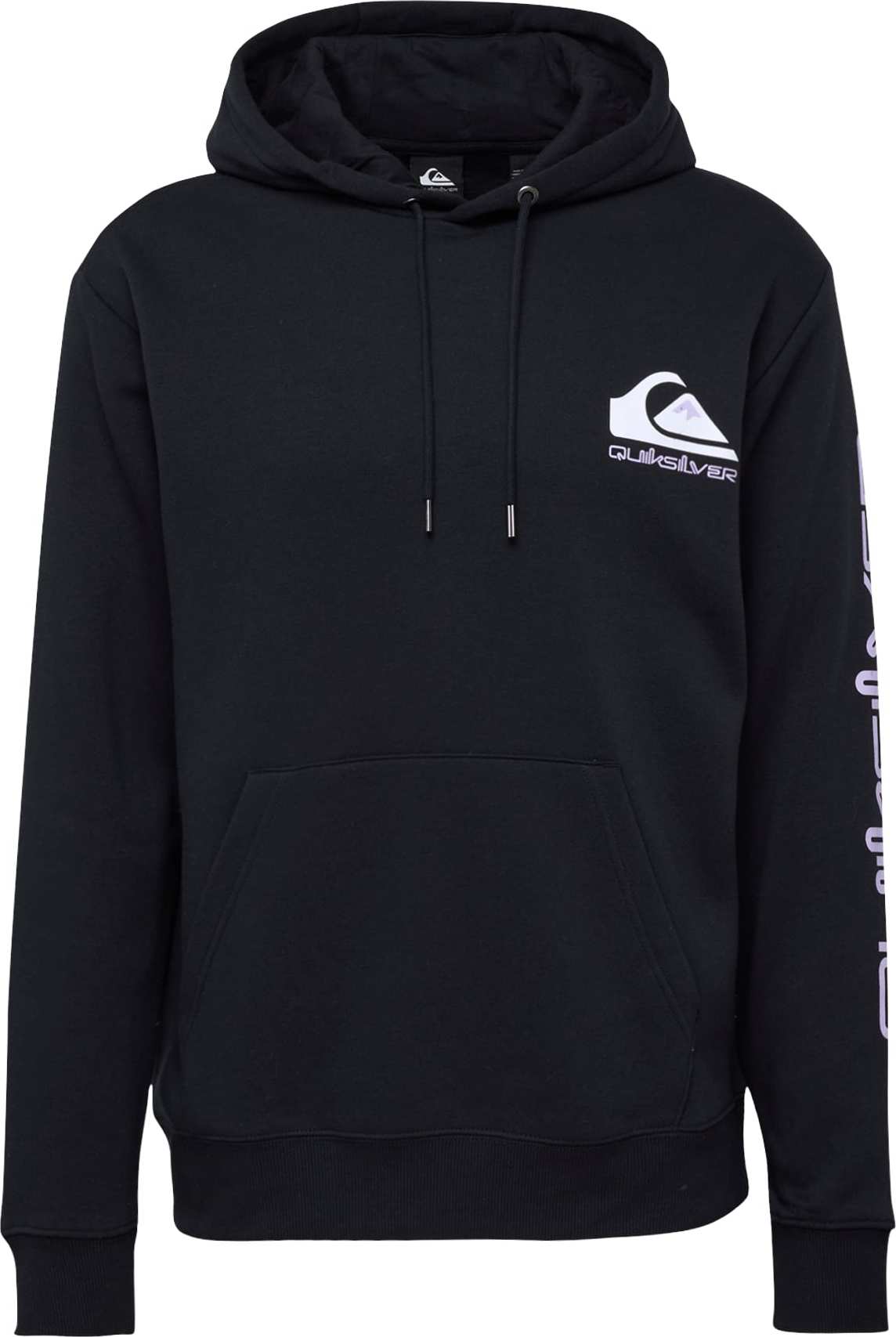 Mikina 'OMNI' Quiksilver černá / stříbrná / bílá