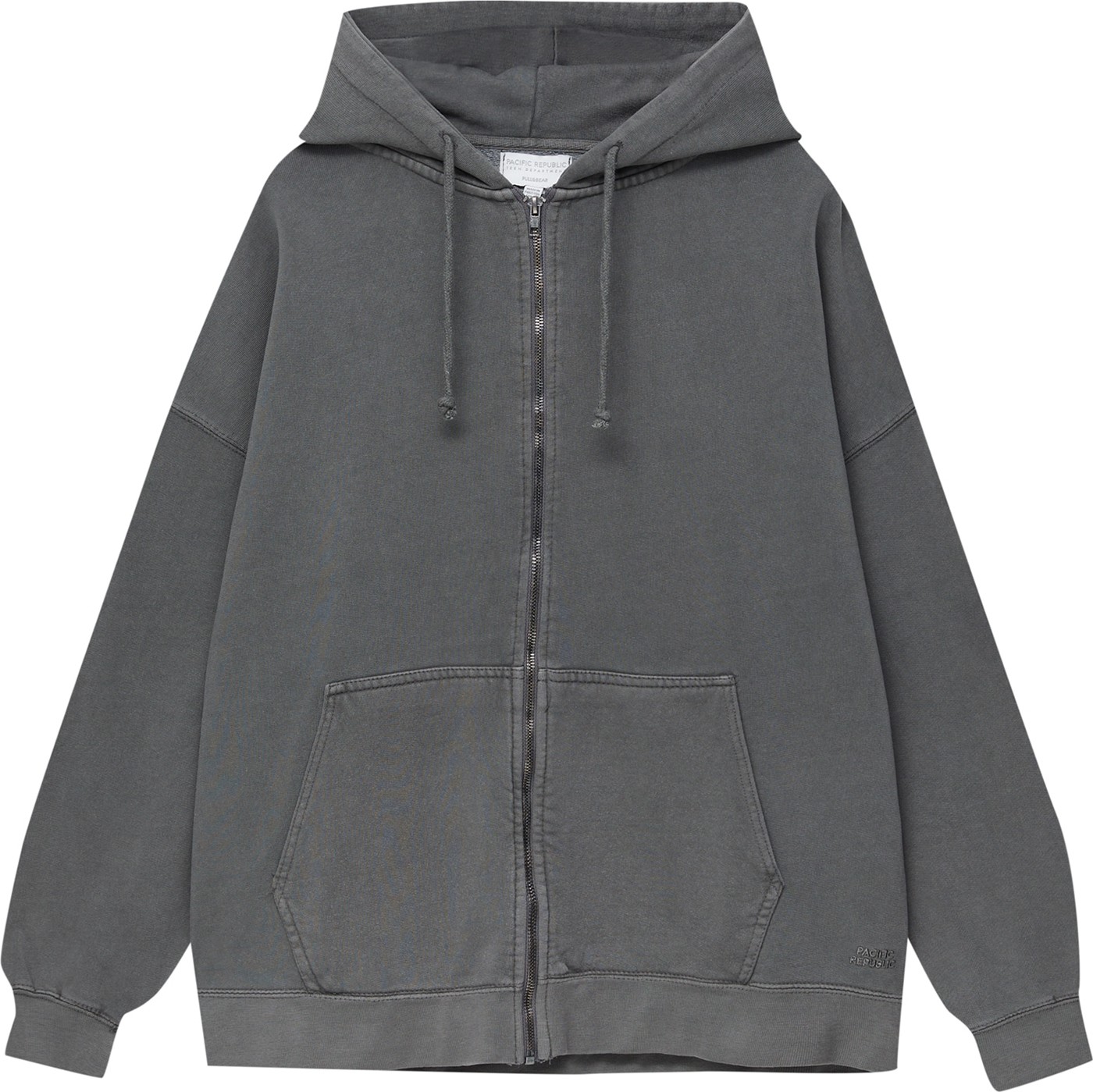 Mikina Pull&Bear tmavě šedá