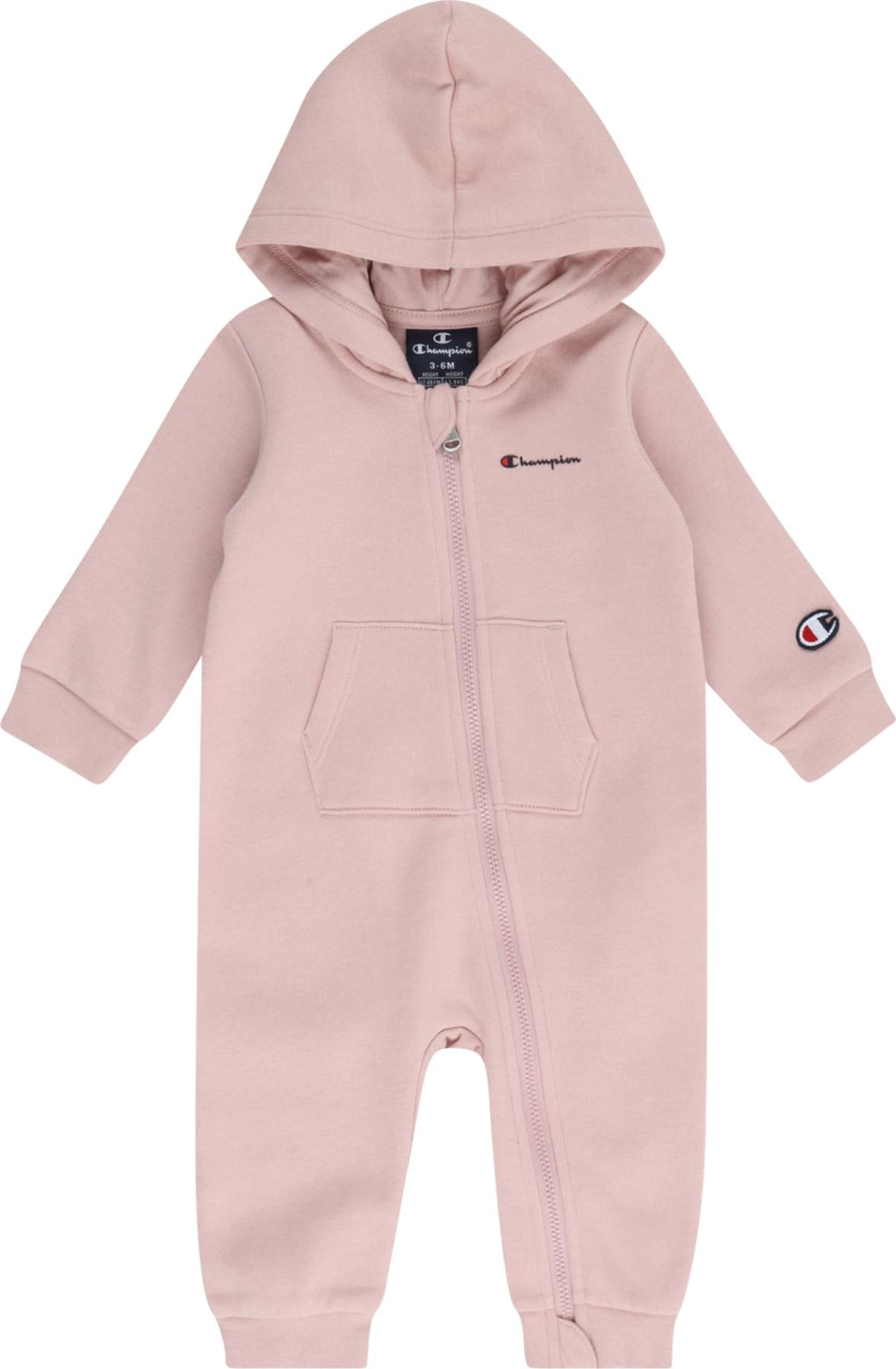 Overal Champion Authentic Athletic Apparel orchidej / černá