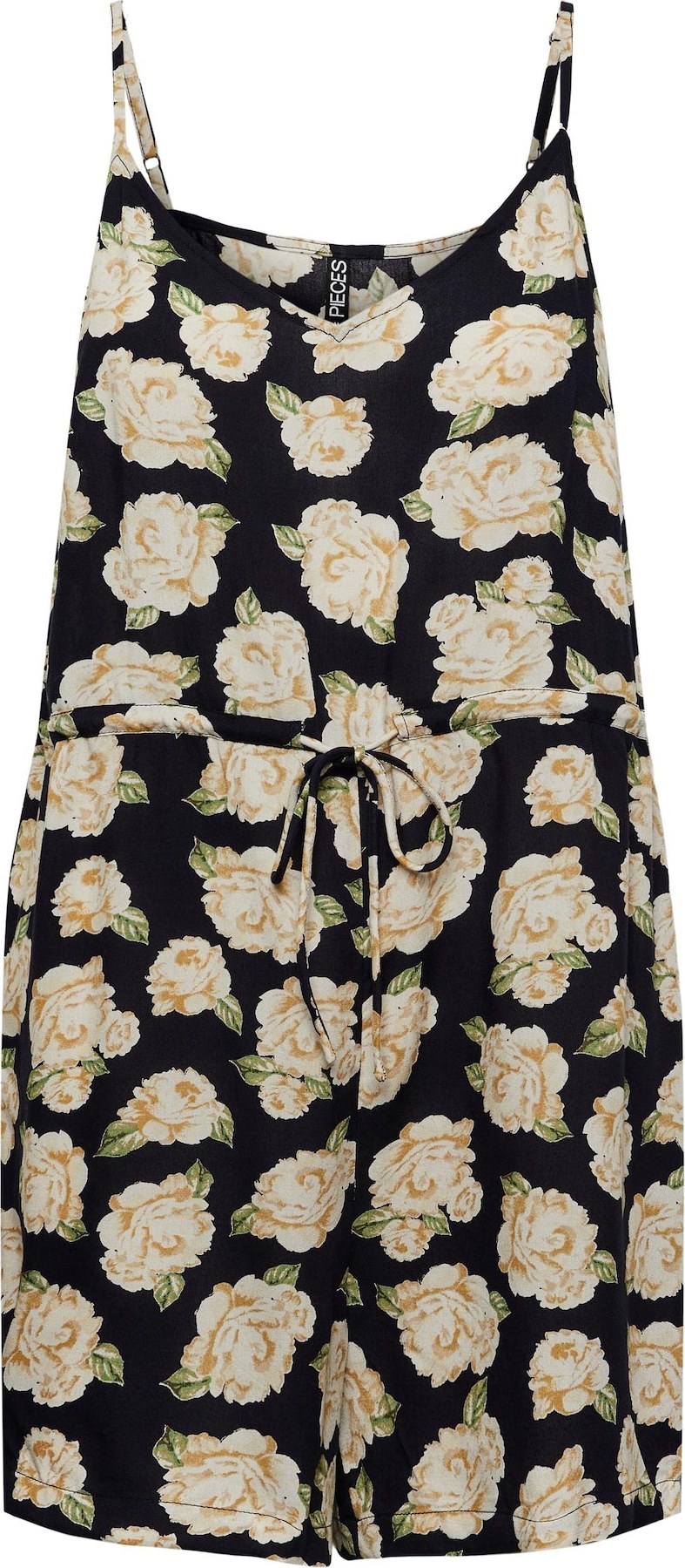 Overal 'Nya' PIECES Curve béžová / khaki / černá