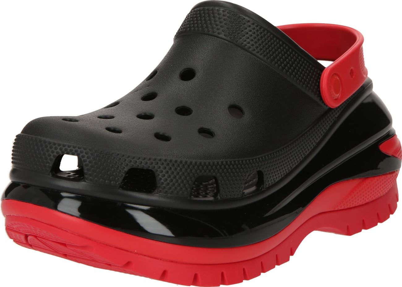 Pantofle 'Classic Mega Crush' Crocs černá