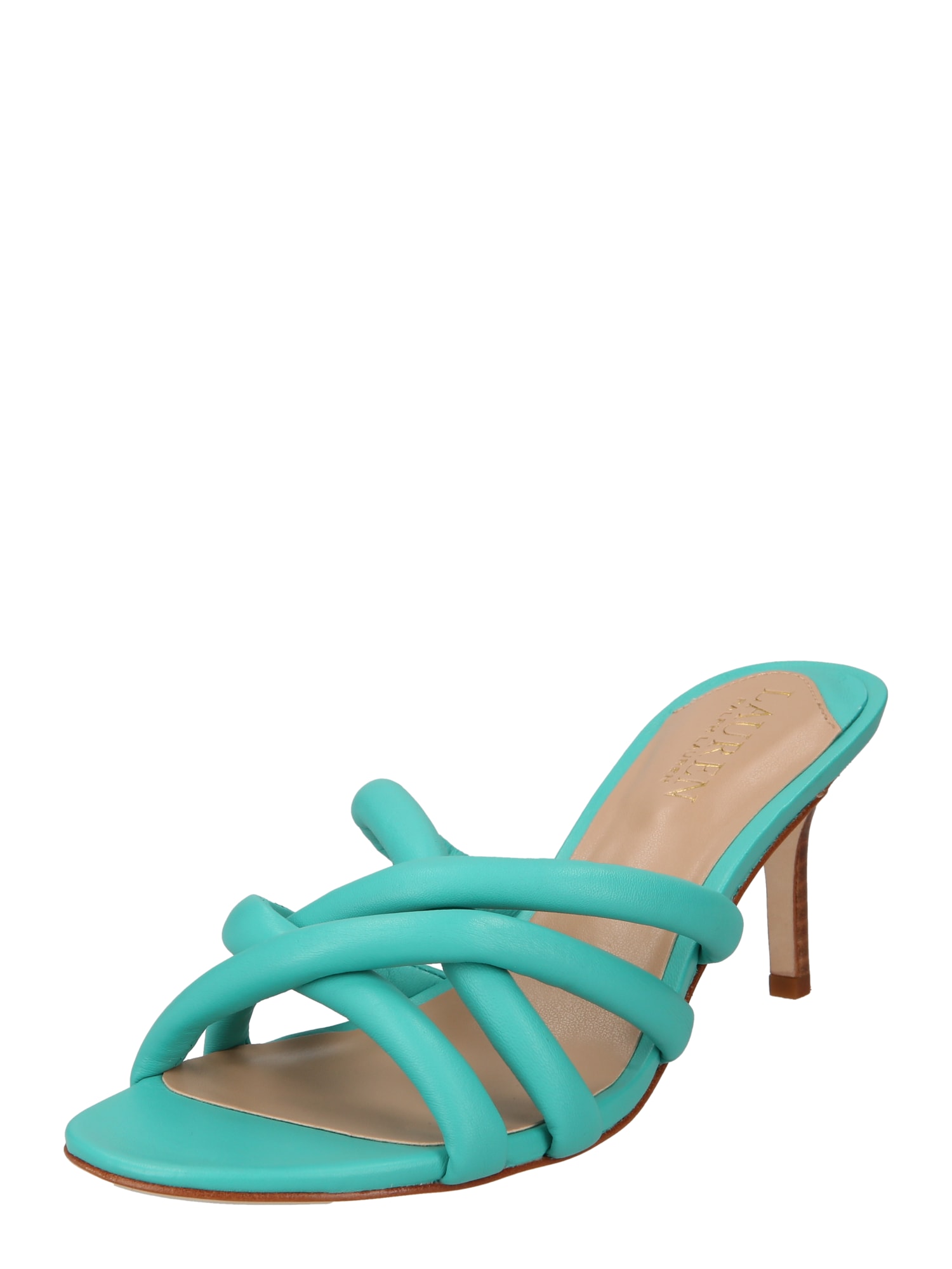 Pantofle 'LILIANA' Lauren Ralph Lauren tyrkysová