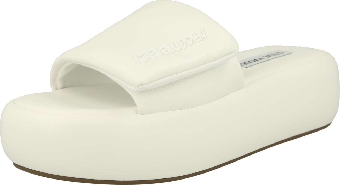 Pantofle Steve Madden bílá