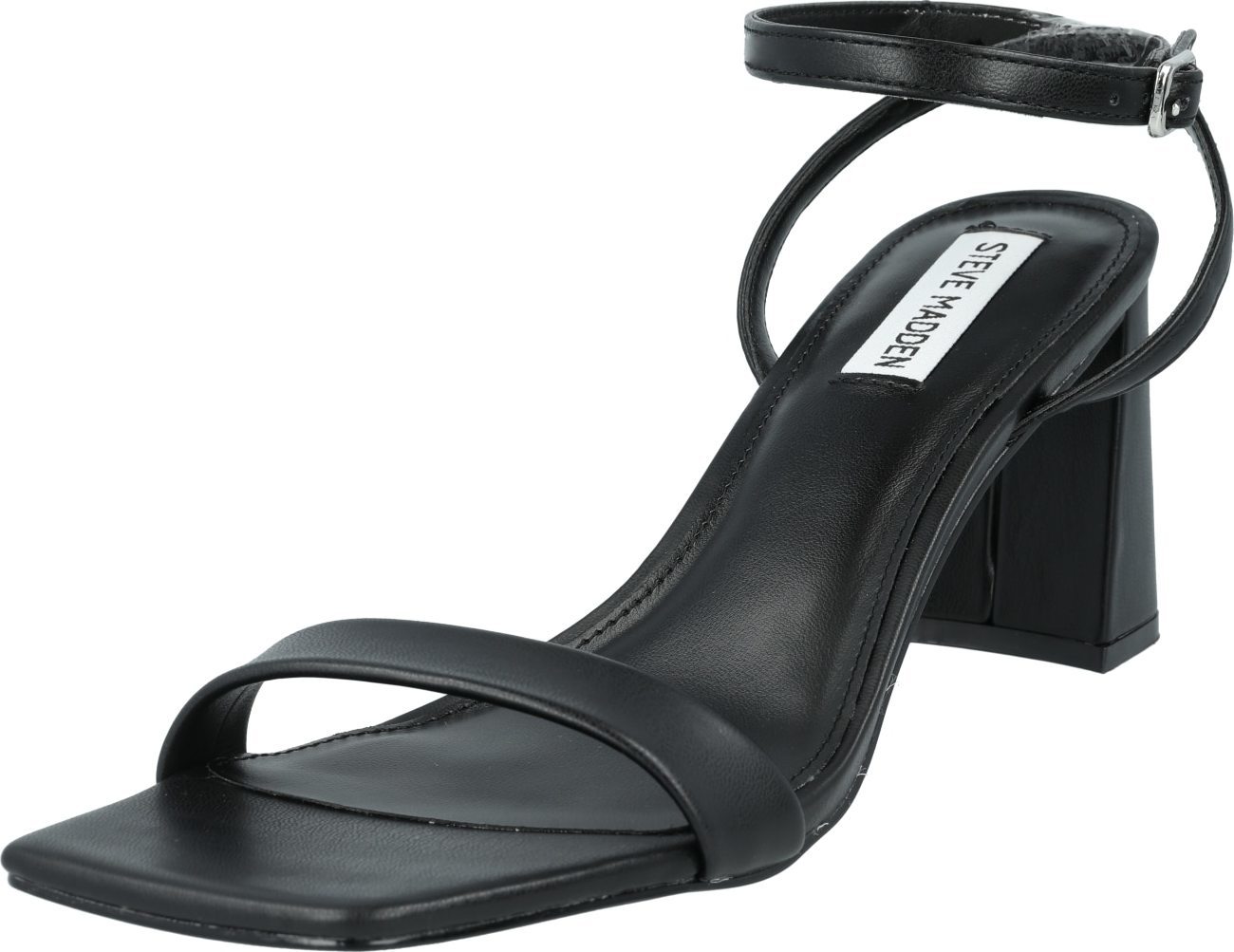 Páskové sandály 'Luxe' Steve Madden černá
