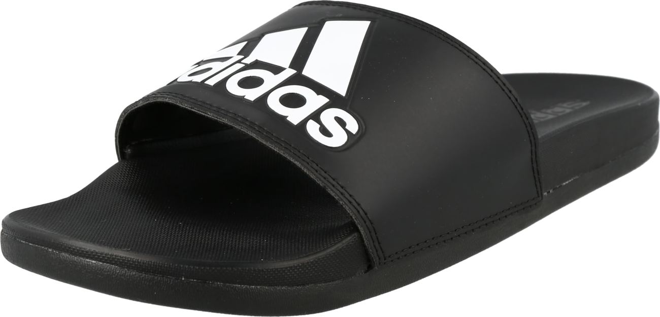Plážová/koupací obuv 'Adilette' ADIDAS SPORTSWEAR černá / bílá