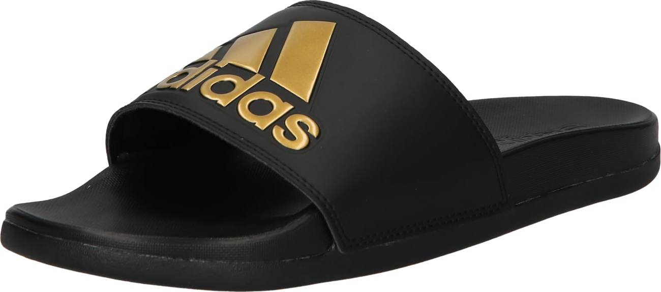 Plážová/koupací obuv 'Adilette' ADIDAS SPORTSWEAR zlatá / černá