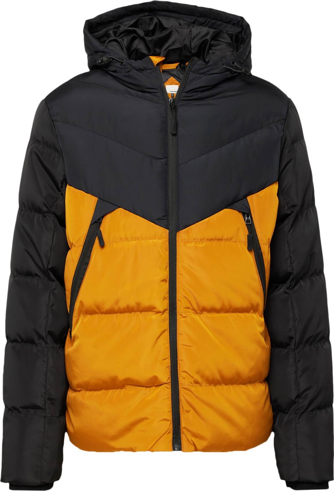 Přechodná bunda Blend žlutá / černá