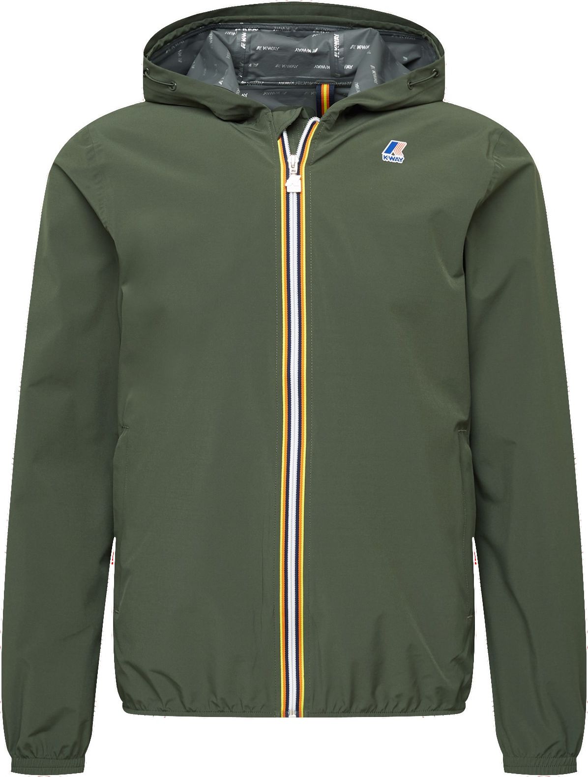 Přechodná bunda K-way námořnická modř / žlutá / olivová