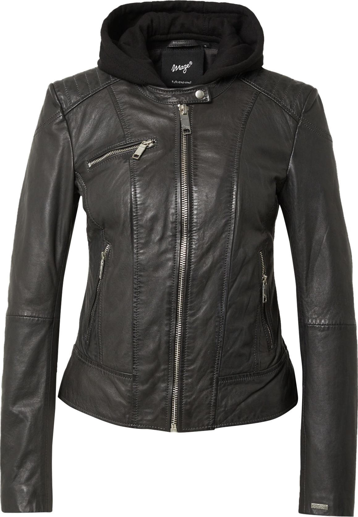 Přechodná bunda 'Mico' Maze antracitová