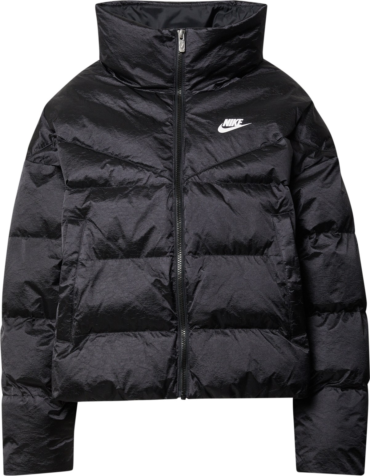 Přechodná bunda Nike Sportswear černá