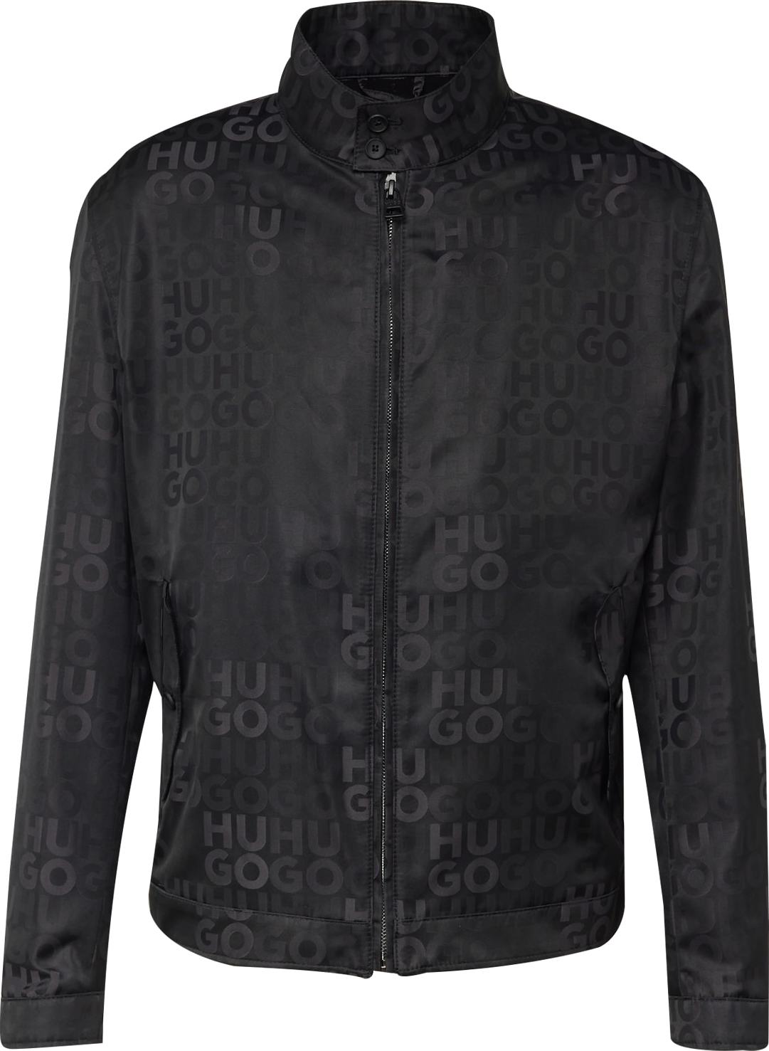 Přechodná bunda 'Ukaro' HUGO černá